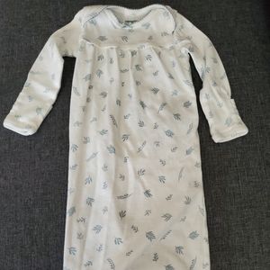 White newborn sleeper